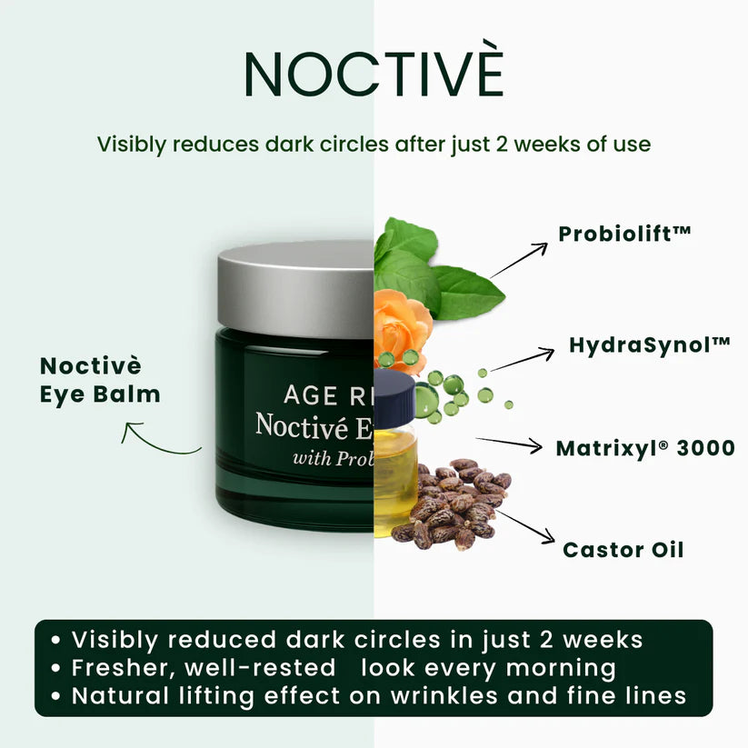 Noctivè Eye Balm - Reduces Puffiness, Wrinkles & Dark Circles