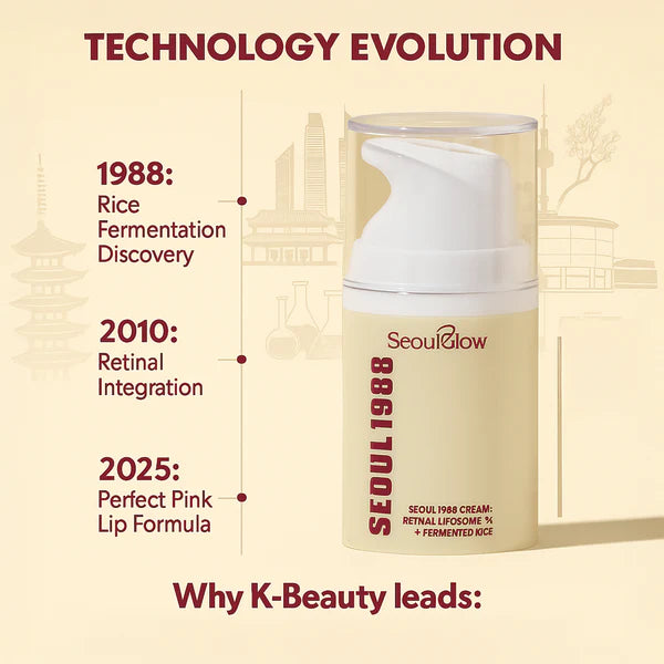 SeoulGlow™ 1988 Cream: Retinal Liposome 1% + Fermented Rice
