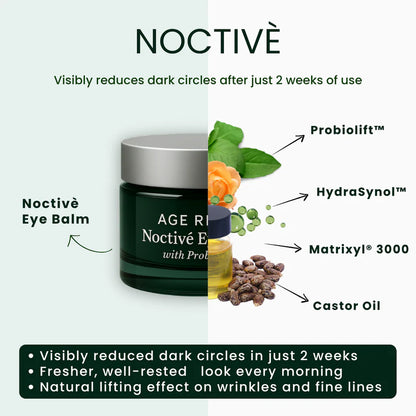 Noctivè Eye Balm - Reduces Puffiness, Wrinkles & Dark Circles