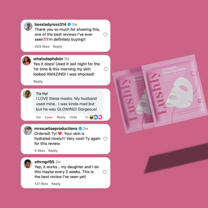 Collagen Glow Up Mask 2.0 - BOGO Flash Sale